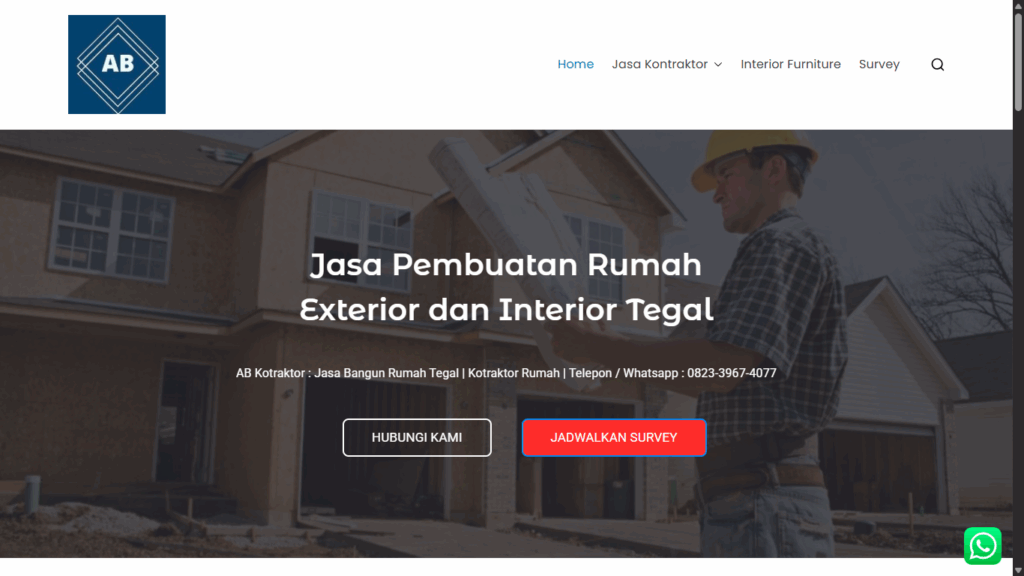Portofolio Website ABKontraktortegal