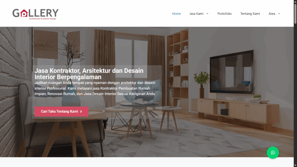 Portofolio Website Galleryindo.id