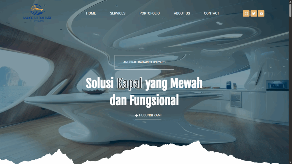 Portofolio Website ABshipyard